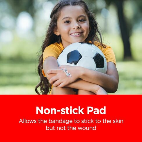 BAND-AID Brand Adhesive First Aid Bandages for Minor Cuts & Scrapes, Wound Care Featuring Nickelodeon Dora Characters, Fun Bandages for Kids & Toddlers, Sterile, Assorted Sizes, 20 ct in Saudi Arabia