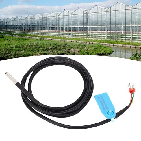 SHT45 Soil Temperature Humidity Sensor Probe, ±1.5% RH High Precision I2C Interface, 304 Stainless Steel IP67 Waterproof with 59" Cable for IoT Agriculture & Arduino (3.3V) in Saudi Arabia