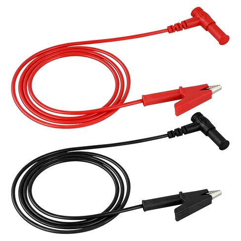 69367 Alligator Clip Test Leads for Klein Tools multimeter & Heavy-Duty Banana Plug Replacement Leads, 10-Foot in Kuwait