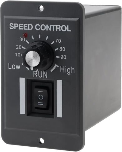 وحدة تحكم في سرعة محرك الفرشاة DC 12V-60V 20A PWM DC، منظم سرعة المحرك الكهربائي مع مفتاح أمامي/عكسي، وحدة تحكم في سرعة المروحة 12A لمحرك فرشاة DC in Saudi Arabia