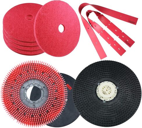 Micro Ride-on Floor Scrubber Dryer Machine Kit, 22" Clean, 25 Gal, up to 55000 ft²/h, Lithium Battery, Fast Charge, All Parts, Tile, Epoxy Commercial Riding Floor Scrubber for Garage in Kuwait