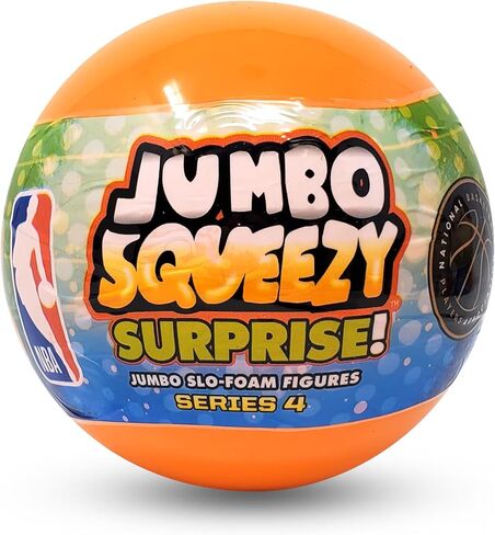 Party Animal 1 NBA Basketball Series 4 Jumbo Squeezy Mate Capsule Blind Pack 5" Slow Rise Foam 2025 in Saudi Arabia