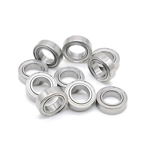 SMR148ZZ 8 * 14 * 4mm Stainless Steel Ball Bearings Shielded 10Pcs in Kuwait