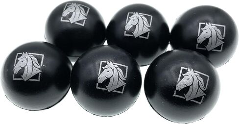 Gallop Glam Calming & Noise-Reducing Horse Ear Plugs – Soft Foam Equestrian Calming Aid for Noise Reduction, Perfect for Riding, Training, Shows, Trailering – Reusable (Black/Silver, 6-Pack) in Saudi Arabia