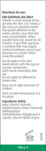 A.Vogel Venagel Horse Chestnut Gel - 100G in Kuwait