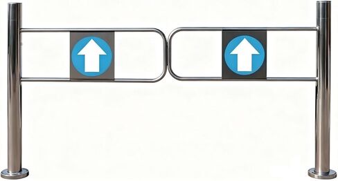 بوابة أمان متأرجحة ذاتية الإغلاق - تصميم مزود بنابض لمحلات السوبر ماركت والمكتبات ومتاجر البيع بالتجزئة والمتنزهات والأماكن العامة - حاجز متين وآمن لسلامة الأطفال والحيوانات الأليفة in Kuwait