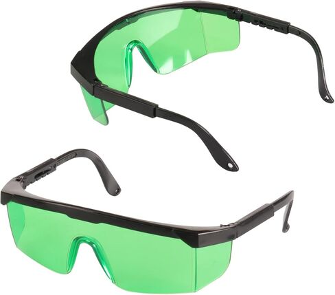 قطعتان من نظارات تعزيز الليزر الأخضر، نظارات تعزيز الرؤية لمستوى الليزر in Kuwait