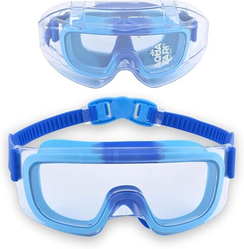 Kids Swim Goggles Ages 6–14 | Wide View Leak-Resistant Anti-Fog Swimming Goggles for Boys & Girls in Saudi Arabia