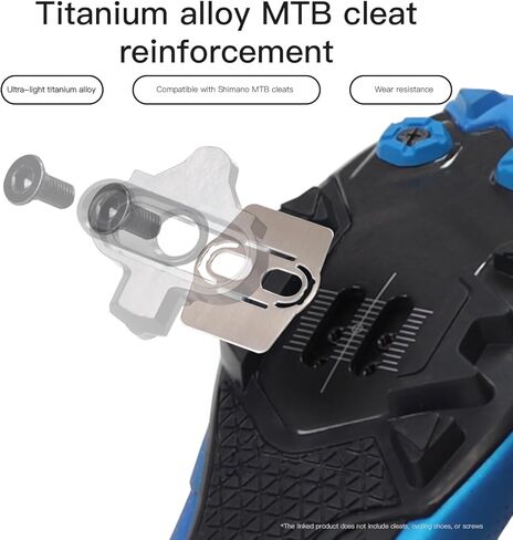 دراجة جبلية قفل حذاء دواسة المرابط الوسادة ل Shimano الدراجة الجبلية المبط خفيفة الفولاذ المقاوم للصدأ عالية القوة مقاومة للاهتراء in Kuwait