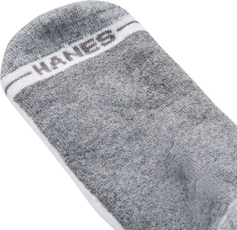 Hanes Men's Crew Socks Pack, 6-pair Pack, Max Cushion Moisture-wicking Stay Dry Athletic Over-the-calf Socks for Men in Saudi Arabia