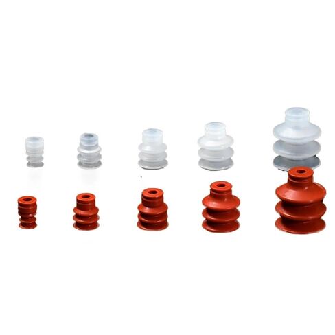 1pcs Type Pneumatic Vacuum Suction Cup Silicone Red Nozzle SR-20 Three Layers Injection Molding Machine Manipulator Sucker(SR15-3Red) in Saudi Arabia