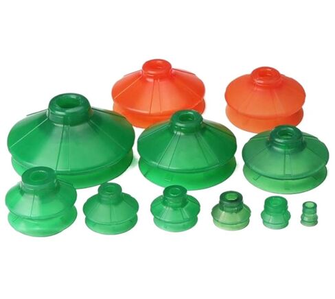 1pcs Pneumatic Ripple Vacuum Suction Cup SPB1-10 20 25 30 Large Power Green Silicone Sucker Injection Molding(SPB1-25) in Saudi Arabia