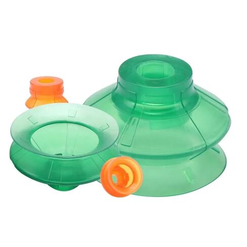 1pcs Pneumatic Ripple Vacuum Suction Cup SPB1-10 20 25 30 Large Power Green Silicone Sucker Injection Molding(SPB1-25) in Saudi Arabia