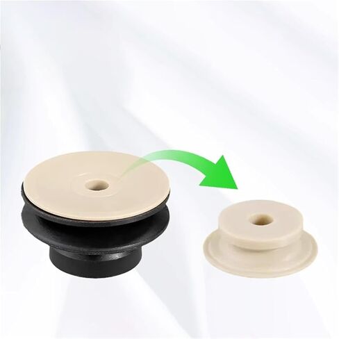 5PCS Pneumatic Vacuum Suction Cup PJG-6/8/10/15/20/25 Silicone/NBR Double Layers Injection Molding Machine Anti Static Sucker(PJG-10-A5,Black) in Saudi Arabia