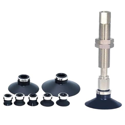 1pcs Pneumatic Vacuum Suction Cup with Holder ZP10CN/CS Silicone Sucker(ZP40CN) in Saudi Arabia