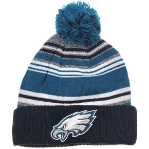 Outerstuff NFL Teams Youth Boys 8-20 Winter Cuff Knit Hat with Pom, One Size in Kuwait