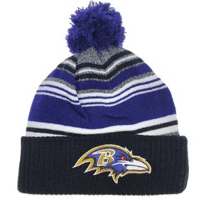 Outerstuff NFL Teams Youth Boys 8-20 Winter Cuff Hat مع POM ، حجم واحد in Kuwait