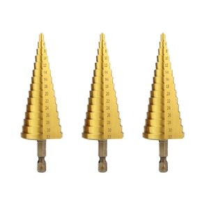 1Pcs 4-32mm HSS Step Pagoda Drill Bit Conical Stage for Metal Wood High Speed Stepped Power Tools in Kuwait
