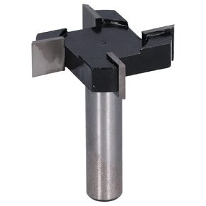 4 Tooth T Shaped Milling Cutter, Large Diameter Router Bit for Woodworking, Carbide T Slot Router Bit for MDF Plywood Acrylic, Engraving Machine Accessory in Kuwait