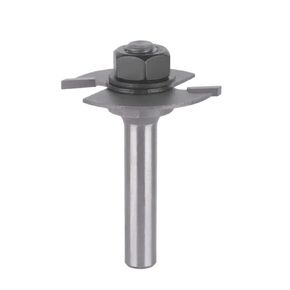 1 قطعة كربيد T نوع الشق القاطع ، 8 مللي متر x 38 مللي متر x 2 مللي متر راوتر بت نهاية مطحنة لأداة معالجة النجارة in Kuwait