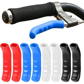 Yuanchu 4 Pairs Universal Bike Brake Lever Covers, Silicone Non-Slip Brake Handle Grip Protector Sleeves for Most Road and Mountain Bikes in Saudi Arabia