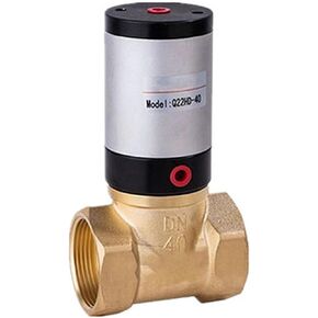 G DN50 2/2 Way Brass Pneumatic Cut-Off Control Air Valve N/C N/O for Water Oil Gas Q22HD-15/20/25/32/40/50(Q22HD-15 NO,NBR) in Kuwait