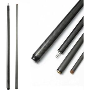 Carbon Fiber Pool Cue Stick-12.8mm Tip Billiard Carbon Fiber cue, 58" Tip Low Deflection Billiard Carbon Fiber cue with case, Weight Adjustable Design -18OZ,18.4OZ,19OZ,20OZ in Kuwait