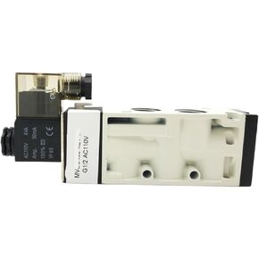 1PCS MVSC Pneumatic Valve Pneumatic Solenoid Valve G1/8" G1/4" G3/8" G1/2" G3/4" G1 Pneumatic Three-Way Four-Way Valve(MVSC600 4E1 25 G1) in Kuwait