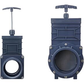 Knife Gate Valve DN32/DN40/DN50/DN65/DN80/DN100 Plastic Water Sewage Drain Valve(2-1/2") in Kuwait