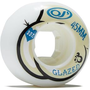 OJ 45mm Lil Dough Butts Mini Chubbies White 99a Skateboard Wheels in Kuwait