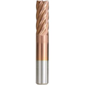 1pcs Carbide End Mill 6 Flute TiCN Coating HRC 55 End Mill 6/8/10/12mm Spiral End Milling Cutter for Alloy Steels/Hardened Steels CNC Router Bit in Saudi Arabia