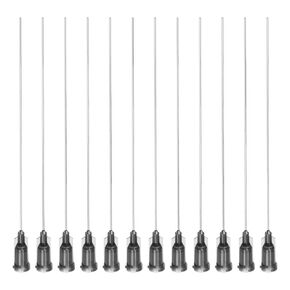 uxcell 20 Pcs 16G Plastic Dispensing Needles with Luer Lock, 4" Steel Needle Tube PP Heat-Resistant Plastic Blunt Tip for Liquid Glue Gun, Transparent in Kuwait