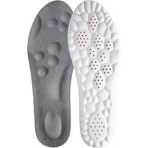 نعال ستيبرز للرجال والنساء - حشوات دعم قوس الإسفنج الذكي لتخفيف التهاب اللفافة الأخمصية، نعال داخلية مبطنة ممتصة للصدمات لأحذية العمل والجري الدائمة in Kuwait