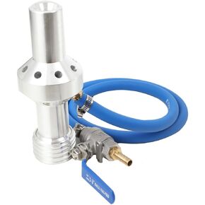 Air Sandblaster Nozzle Boron Carbide Water Sandblasting Gun Nozzle High Pressure Dustless Wet & Dry Sandblast Gun Double Inlet Wear-Resistant Sandblasting Gun Head Inner Hole 8mm in Kuwait