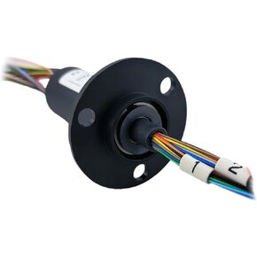 Flange Cap Type Collector Ring Conductive Slip Ring 360 Degree Rotating Joint(36 Channels 2A Outer Diameter 22mm) in Kuwait