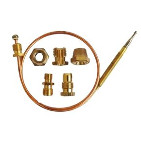 150cm Universal Thermocouple with 5Pcs Nuts Adaptor 1Pcs in Kuwait