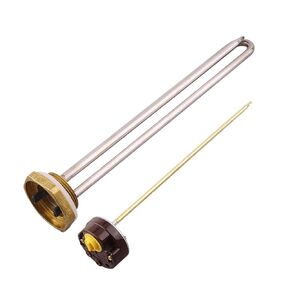 Water Heater 220v with Probe Tube DN32/1.25" Immersion Heating Element 1kw 1.5kw 2kw Electric Tube in Kuwait
