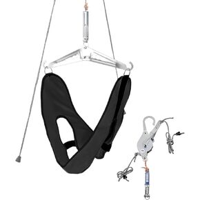 Adjustable Neck Traction Device, the Hook Design is controllable, the Gear Design Does not Need to Hang Heavy Objects, Easy to use, Effectively relieves Neck Pain, Suitable for Home or Outdoor in Saudi Arabia