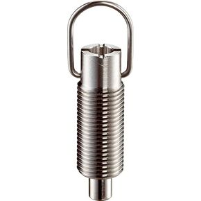 22120.1444 Locking Bolt with Pull Ring/with Locking | D1 = 6 mm / D2 = M12 / Stainless Steel in Kuwait