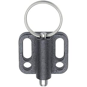 22110.0305 Locking Bolt, with Screw-On Flange, Horizontal/with Pull Ring, Without Locking | d1 = 5 mm in Kuwait