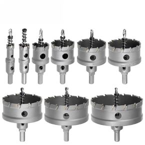 14-100mm TCT Hole Saw Drill Bit Alloy Carbide Cobalt Steel Opener Stainless Steel Plate Iron Metal Cutting Kit 1Pcs (Size : 40mm) in Saudi Arabia