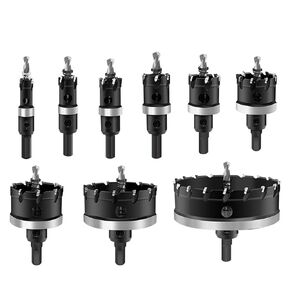 BOLNEY 12-200 مم TCT ثقب المنشار لقم الثقب سبيكة كربيد الكوبالت الفولاذ المقاوم للصدأ لوحة الحديد مجموعة القطع المعدنية 1 قطعة (الحجم: 20.5 مم) in Kuwait