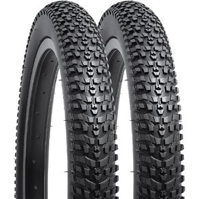 YUNSCM 2-PCS 24" إطارات الدراجة الجبلية 24x2.125/57-507 متوافقة مع الدراجة الجبلية 24 x 2.125 MTB، إطارات الدراجات على الطرق الوعرة (Y-1503) in Kuwait