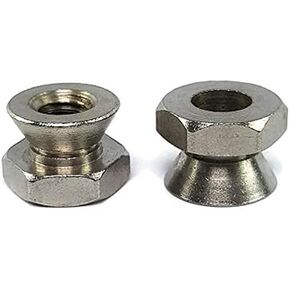 Break Away Nuts Tamper Proof Security Shear Nuts 304 Stainless Steel 1/4"-20 QTY 100 in Kuwait