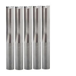 6 * 32mm Two Flutes Straight Router Bits for Wood CNC Straight Engraving Cutters Woodworking Milling Cutter in Kuwait