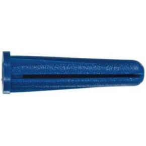 هيلمان .250 بوصة ضياء. × 1-3/8 بوصة. مرساة مخروطية بلاستيكية ذات رأس مسطح 25 قطعة in Kuwait