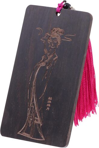 لوح تخزين الأظافر Guzheng من خشب الصندل من Toyvian، حامل اختيار الأظافر المضاد لفقدانه للبالغين وPipa الخشبي القديم مناسب لـ Guzheng والأدوات الشعبية، لون عشوائي in Kuwait