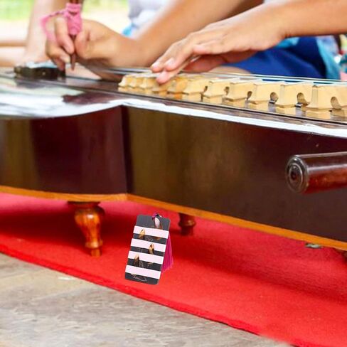 لوح تخزين الأظافر Guzheng من خشب الصندل من Toyvian، حامل اختيار الأظافر المضاد لفقدانه للبالغين وPipa الخشبي القديم مناسب لـ Guzheng والأدوات الشعبية، لون عشوائي in Kuwait