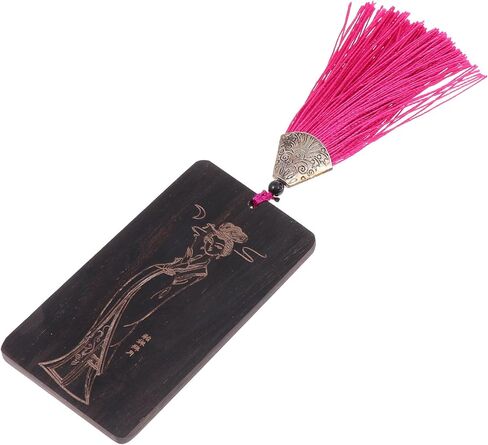 Abaodam Sandalwood Guzheng Nail Pick Storage Board Wooden Wrapped Nail Card Anti-lost Pick Holder for Guzheng and Pipa, Suitable and Adults, Musical Instrument Accessory Random Color in Saudi Arabia
