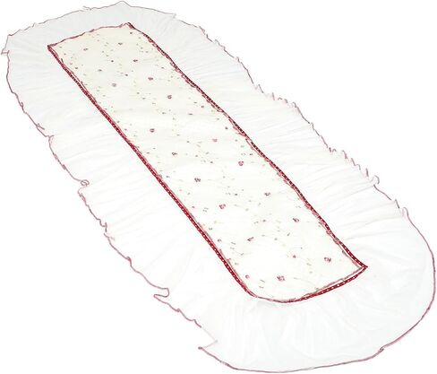 HEMOTON Universal Guzheng Cover Lace Thickened Non-slip Small Floral Pattern, Music Instrument Dust Cover Suitable for Home Guzheng Storage in Saudi Arabia
